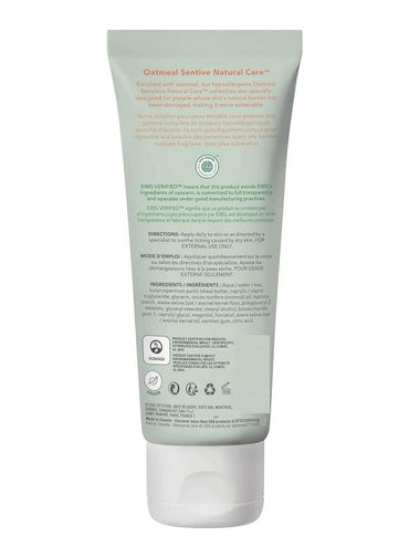 Attitude Oatmeal Sensitive Natural Baby Care Soothing Deep Moisturizing Body Cream Unscented With 2% Oatmeal 200 ML