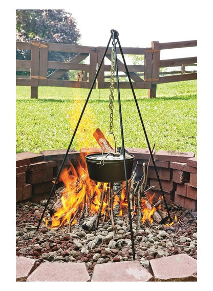 Lodge Cast Iron Deep Camp Dutch Oven 12 Inch