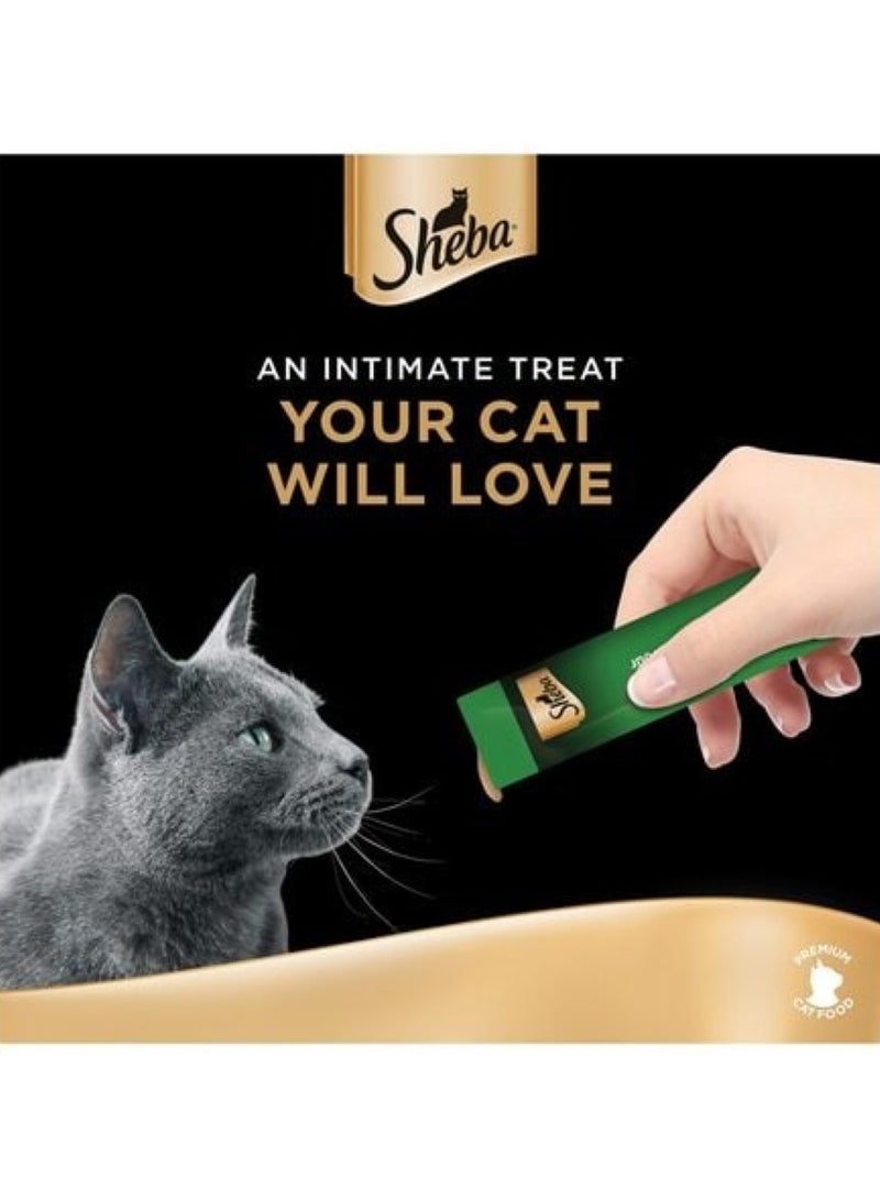 Sheba Chicken Cat Treats - Melty 12G X 4