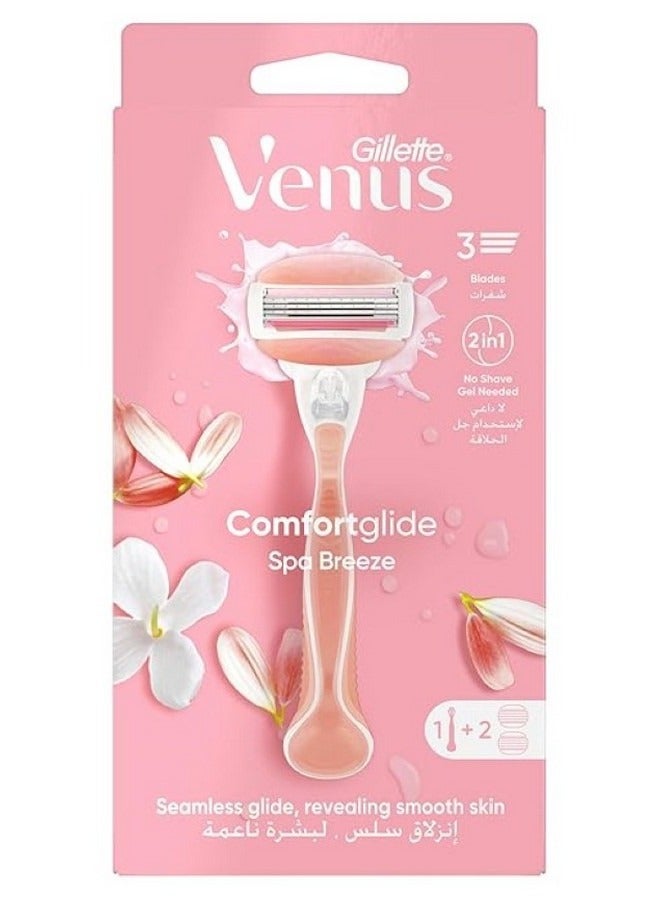 Gillette Venus Comfortglide Spa Breeze Women's Razor
