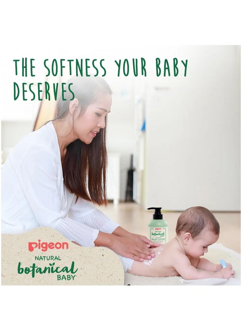 Pigeon Natural Botanical Baby Milky Lotion - 500ml
