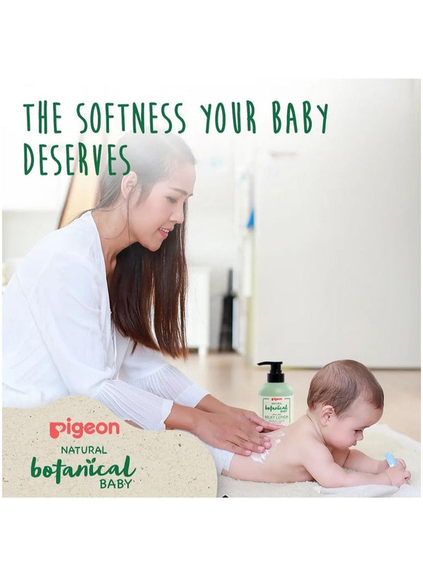 Pigeon Natural Botanical Baby Milky Lotion - 500ml