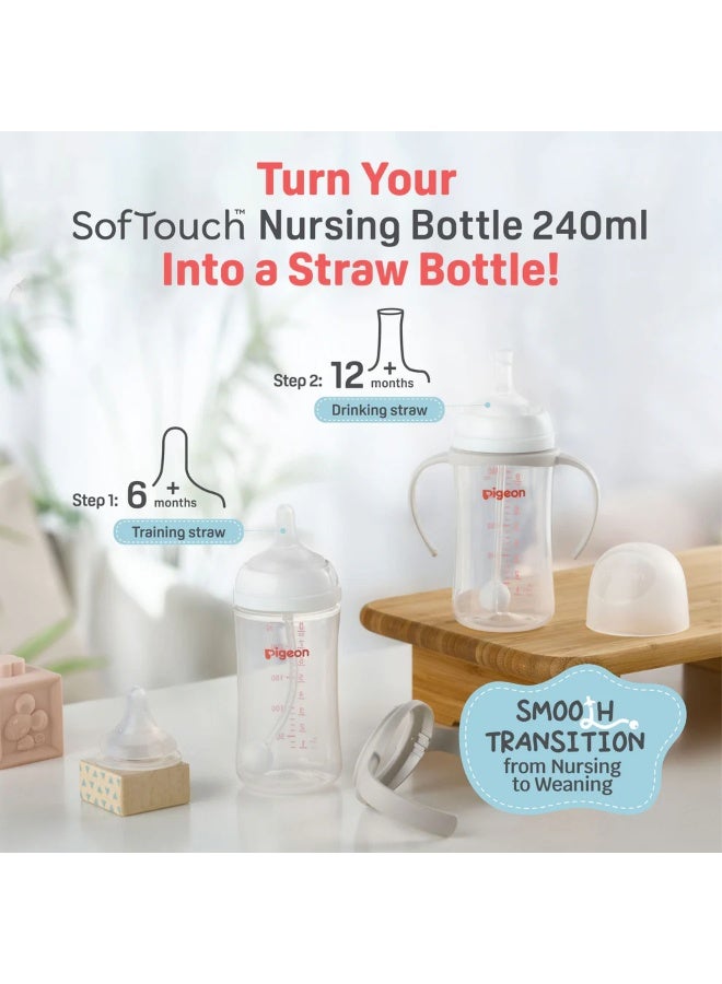 Pigeon Softouch Wide Neck Feeding Bottle 330 ML