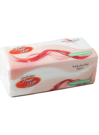 Home Mate Hand Towel Interfold 150 Sheets