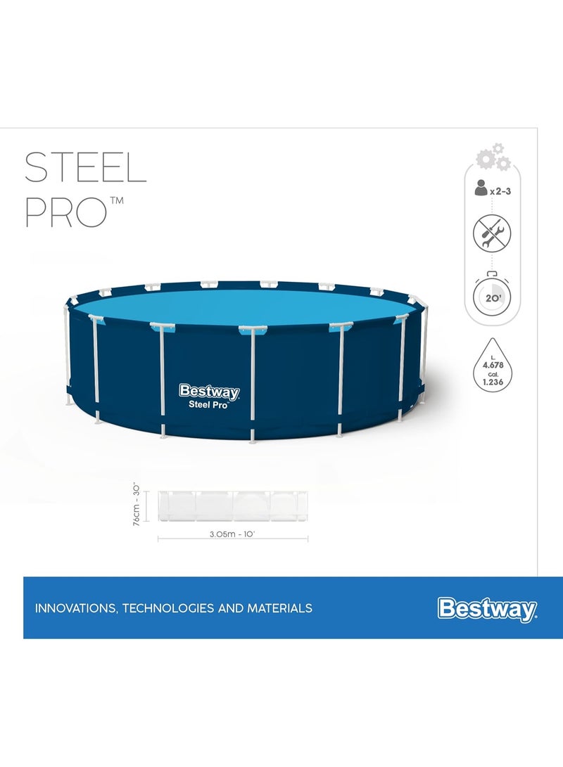 Bestway Steel Pro Frame Pool 3.05M - Premium Quality