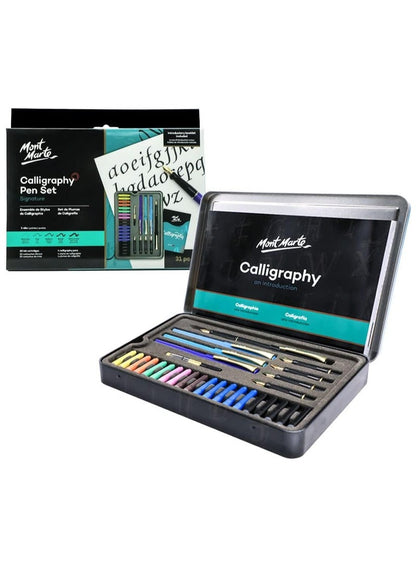 Mont Marte Calligraphy Pen Set 31 Piece