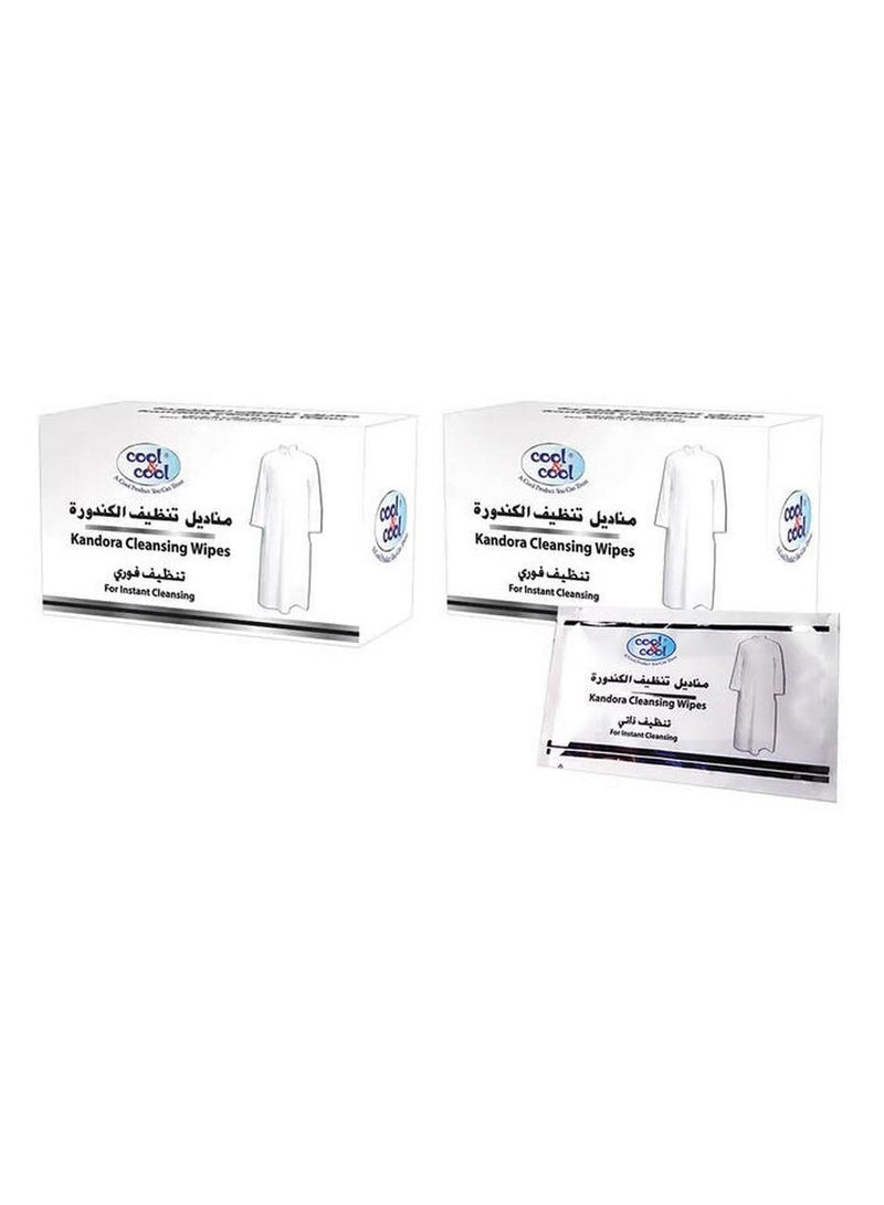Cool & Cool Kandora Wipes 12pcs Twin Pack