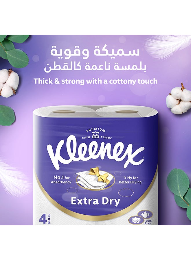 Kleenex 3 Ply Extra Dry Toilet Tissue Paper