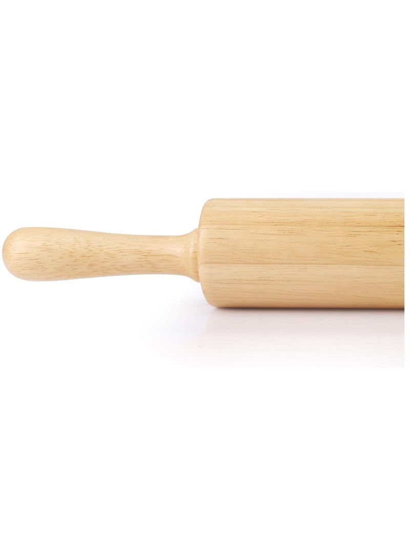 BILLI Wooden Rolling Pin 12 Inch - Premium Kitchen Tool