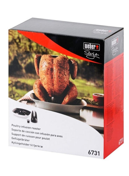 Weber Deluxe Poultry Roaster - Premium Kitchen Tool