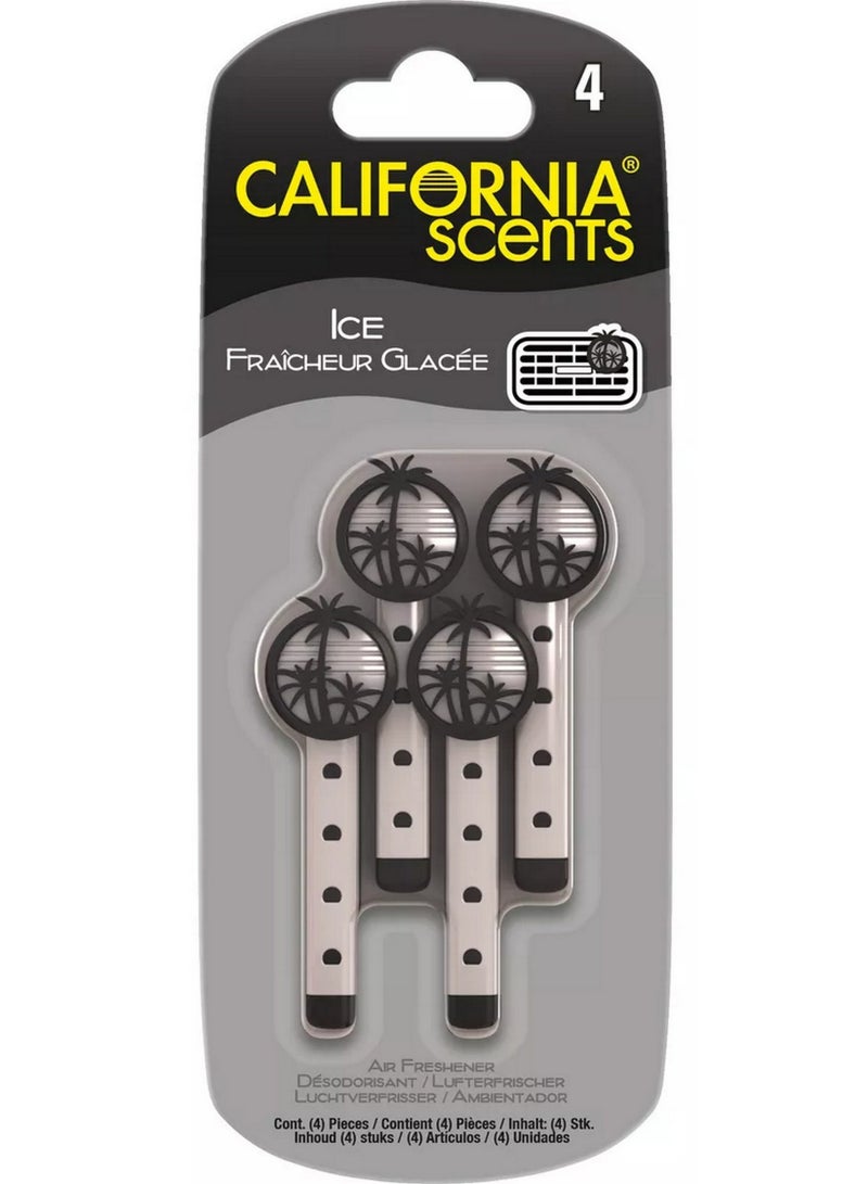 California Scents Ice Scent Car Fresheners