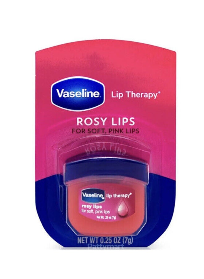 Vaseline Lip Tub Rosy Pink 7g - Premium Lip Care