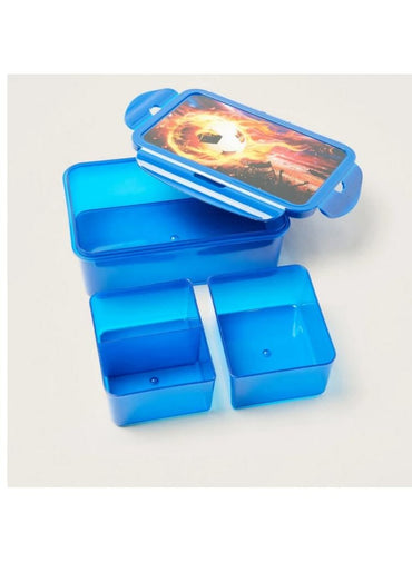 Junior Football Print Lunch Box 1000ml