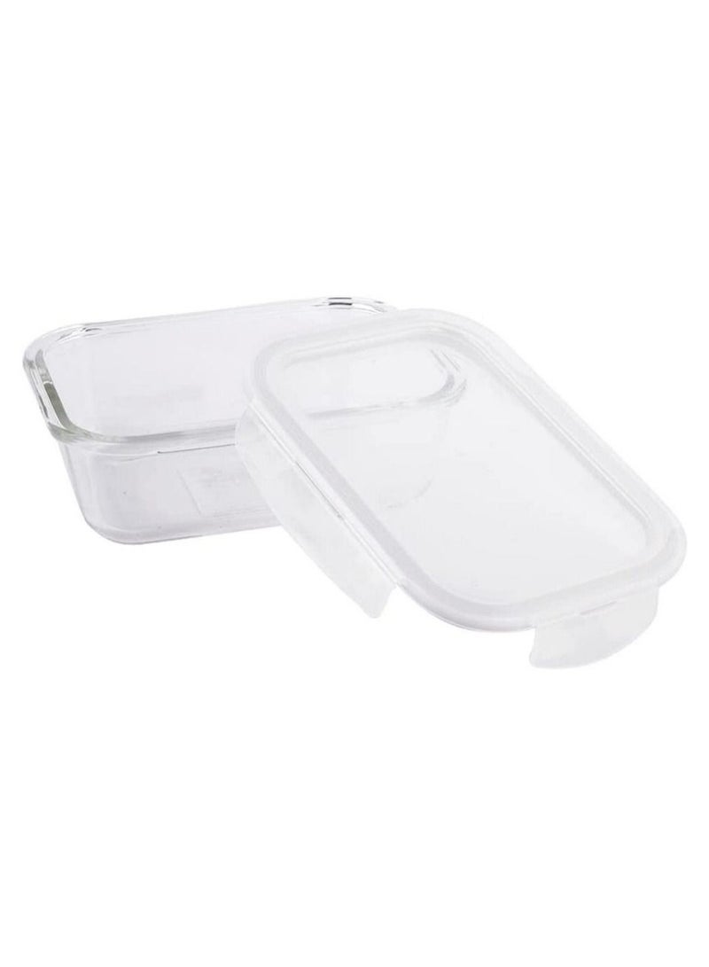 LOCK & LOCK OVEN GLASS FOOD CONTAINER 630 ML