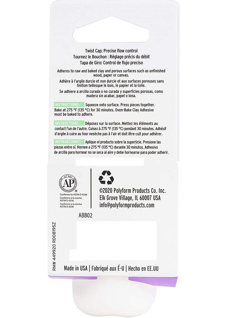 Sculpey Oven Bake Clay Adhesive 59 ML