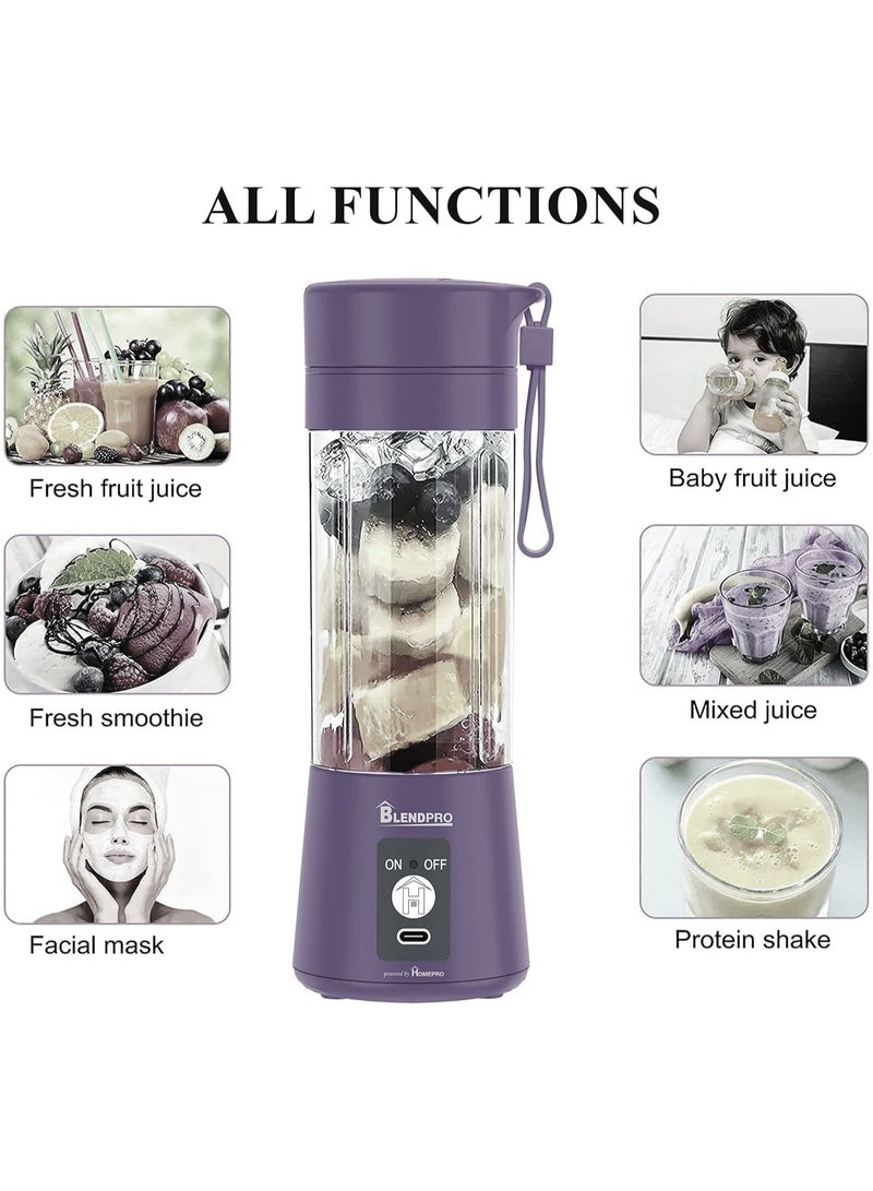 HomePro Portable Blender for Smoothies & Juices