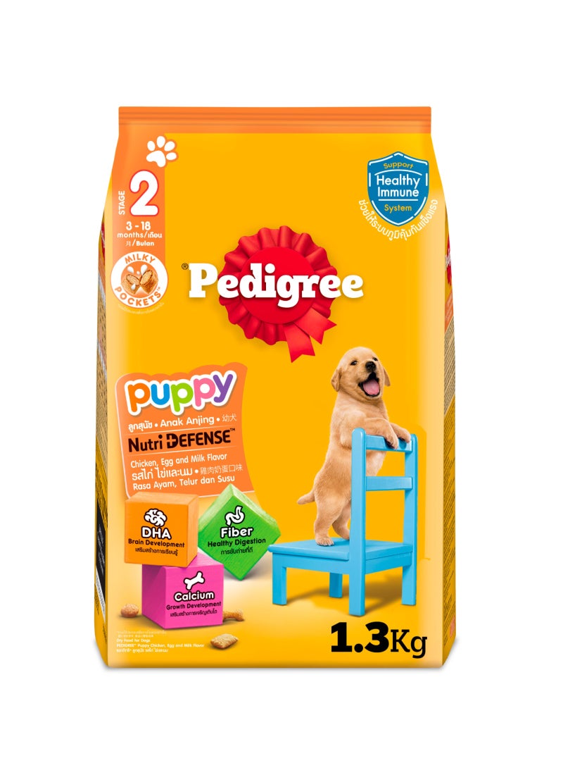 Pedigree Chicken, Egg And Milk Flavor Dry Dog Food