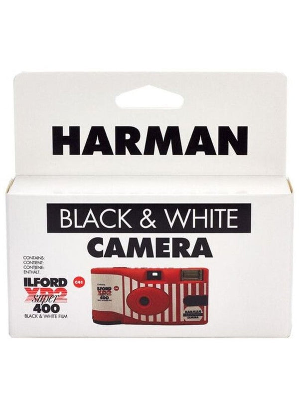 HARMAN Black & White Disposable Flash Camera