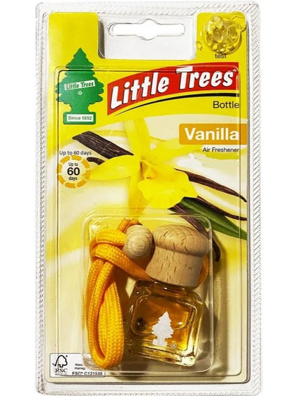 Little Trees Vanilla Car Air Freshener Bottle