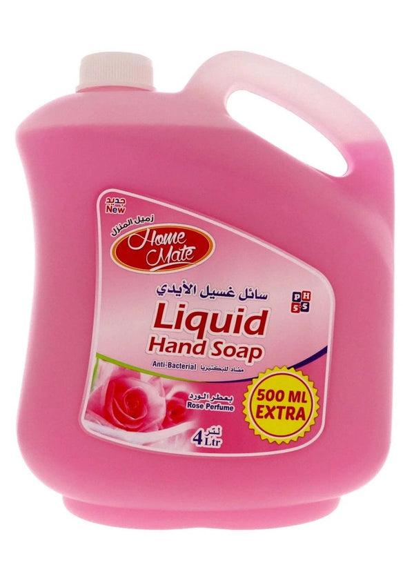 Liquid Hand Soap Rose Perfume 4.5L - Home Mate