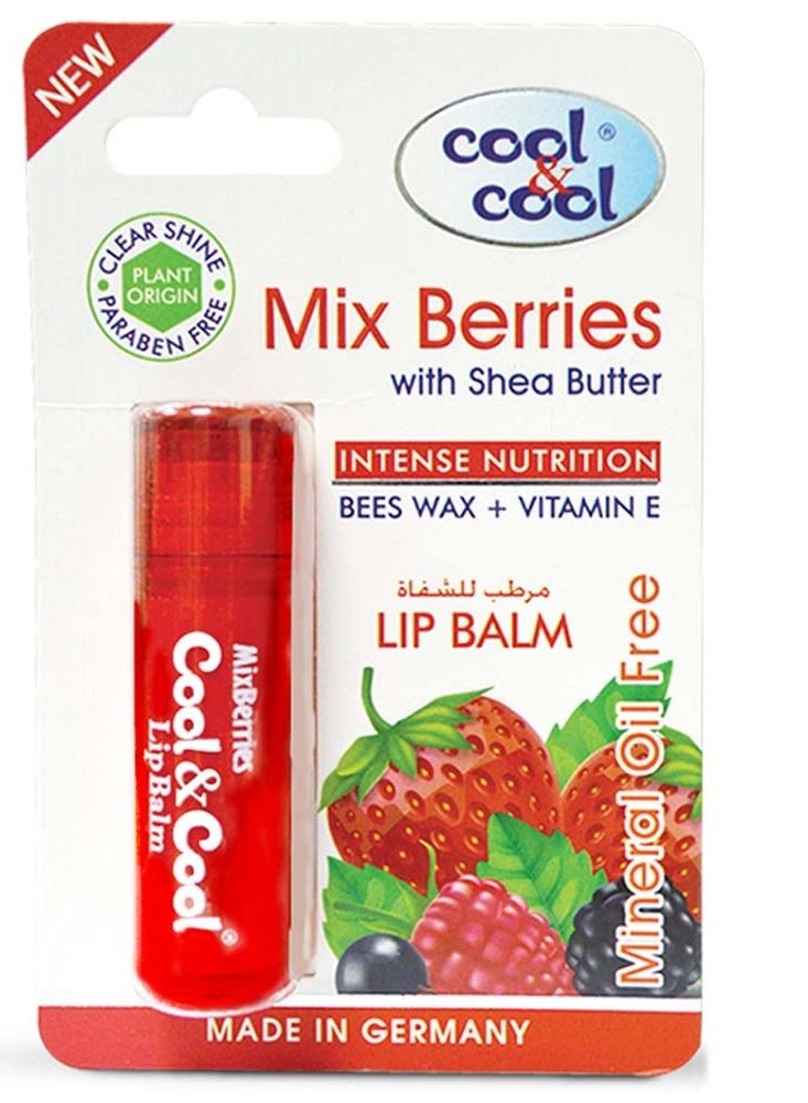 Cool & Cool Lip Balm Mix Berries - 4.6 Gram