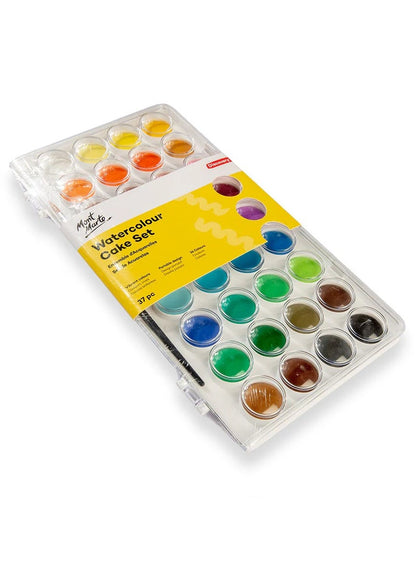 Mont Marte Watercolour Cake Set Discovery 37Pc