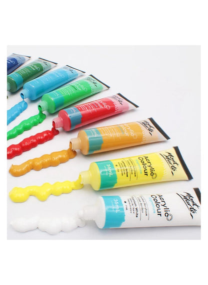 Mont Marte Acrylic Paint Set 24Pc - Premium Quality