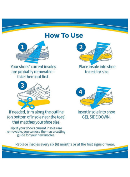 Dr. Scholl's Energizing Comfort Insoles for Men