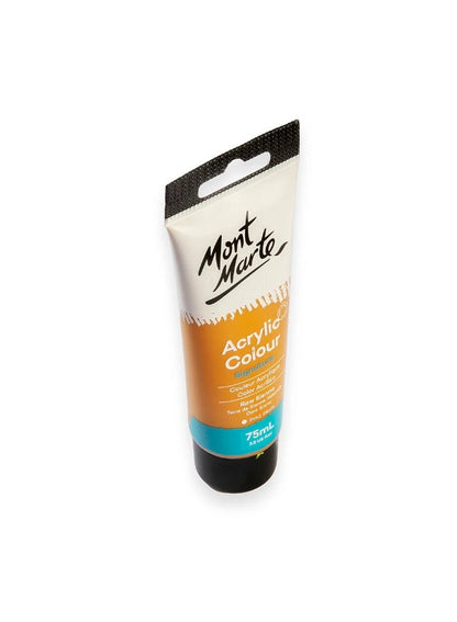 Mont Marte Raw Sienna Acrylic Paint 75ML Tube