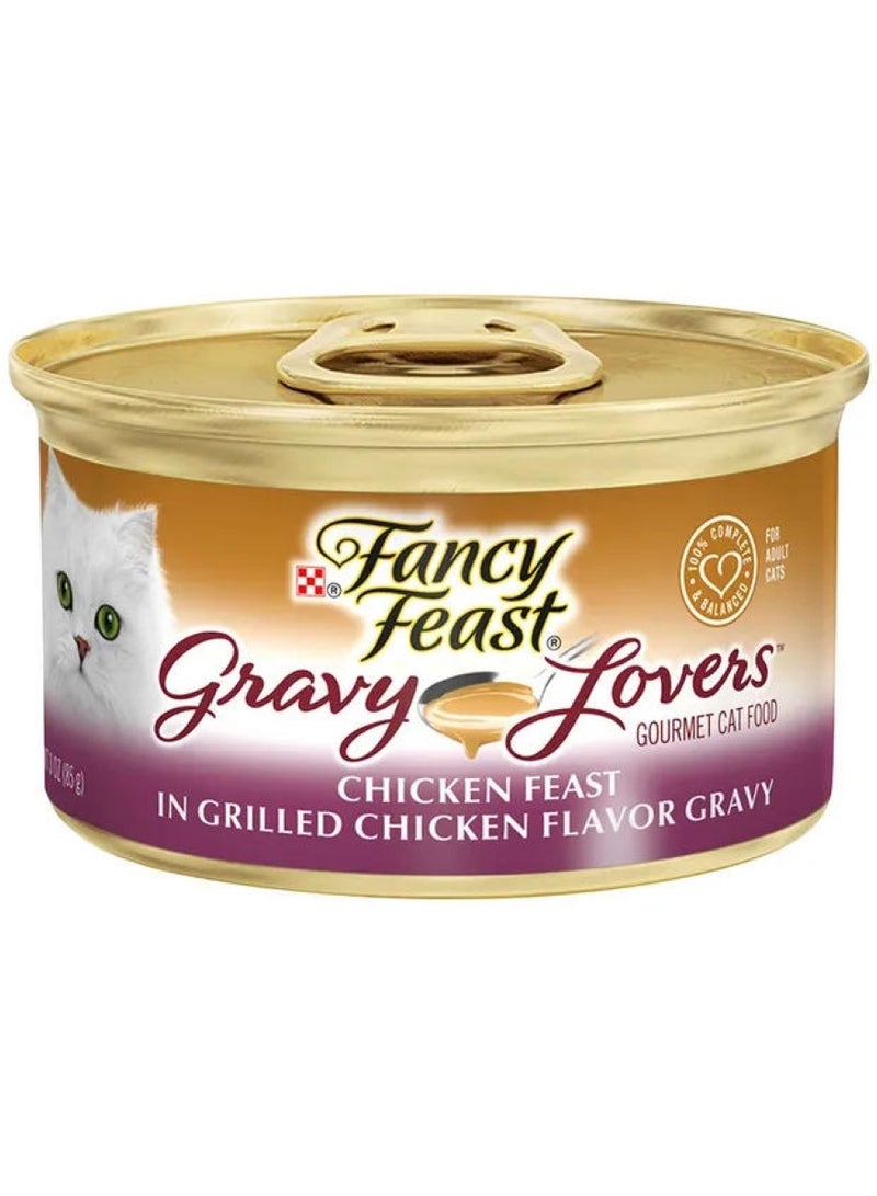 Fancy Feast Gravy Lovers Chicken Feast 85g Purina