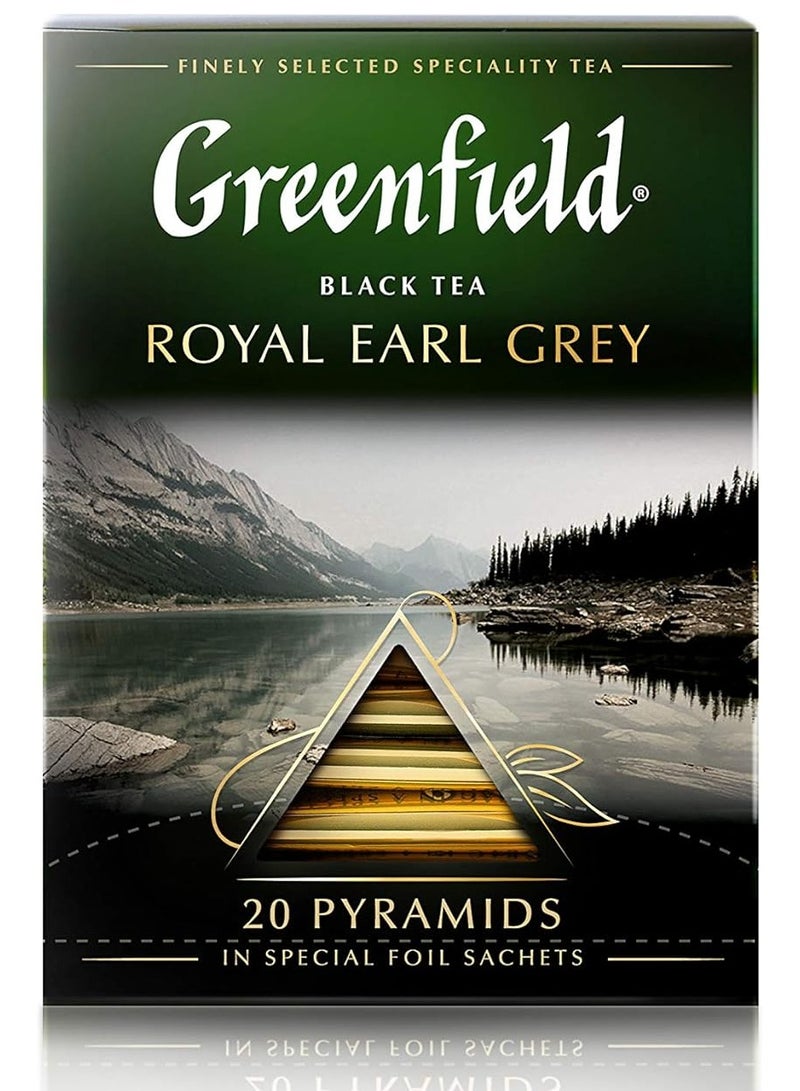 Greenfield Black Tea Royal Earl Grey 20 Bags