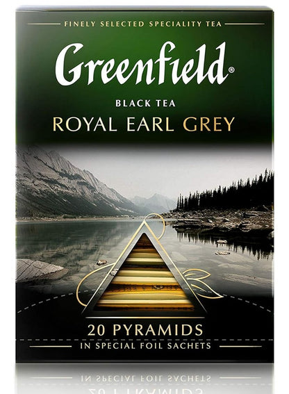 Greenfield Black Tea Royal Earl Grey 20 Bags
