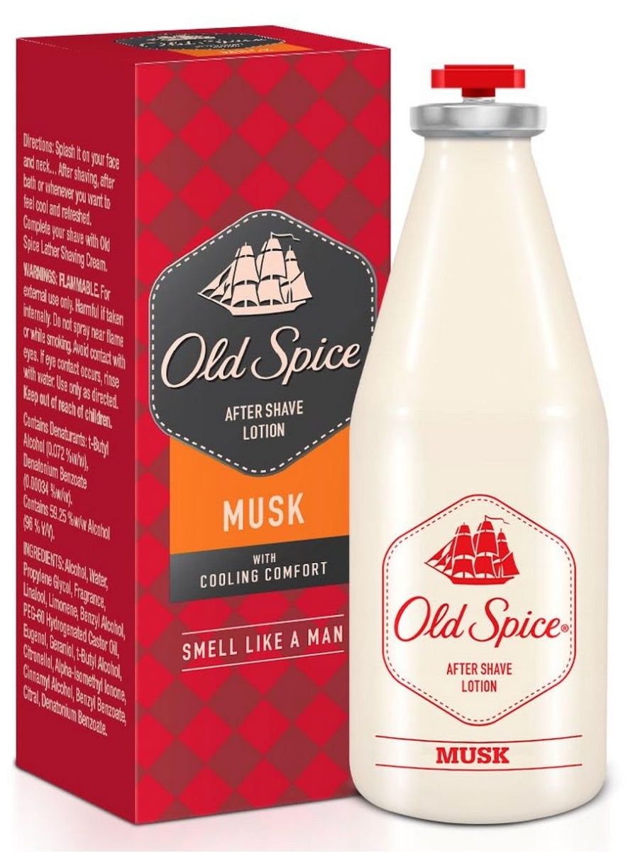 calm skin, castor oil, cooling comfort, face neck, lotion musk, musk scent, old spice, scent bold, scent key, shave lotion, shave lotion musk, shaved skin, skin care, small cuts, spice musk