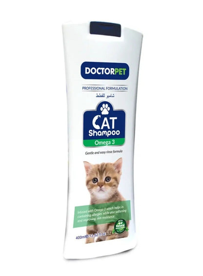 DoctorPet Omega 3 Cat Shampoo 400 ML