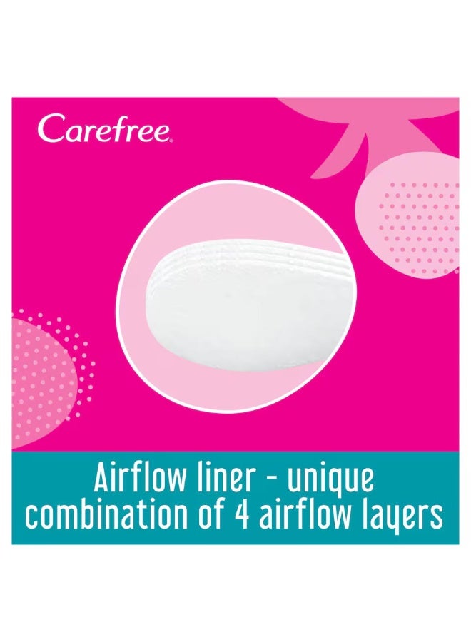 Carefree Cotton Feel Fresh Scent Panty Liners