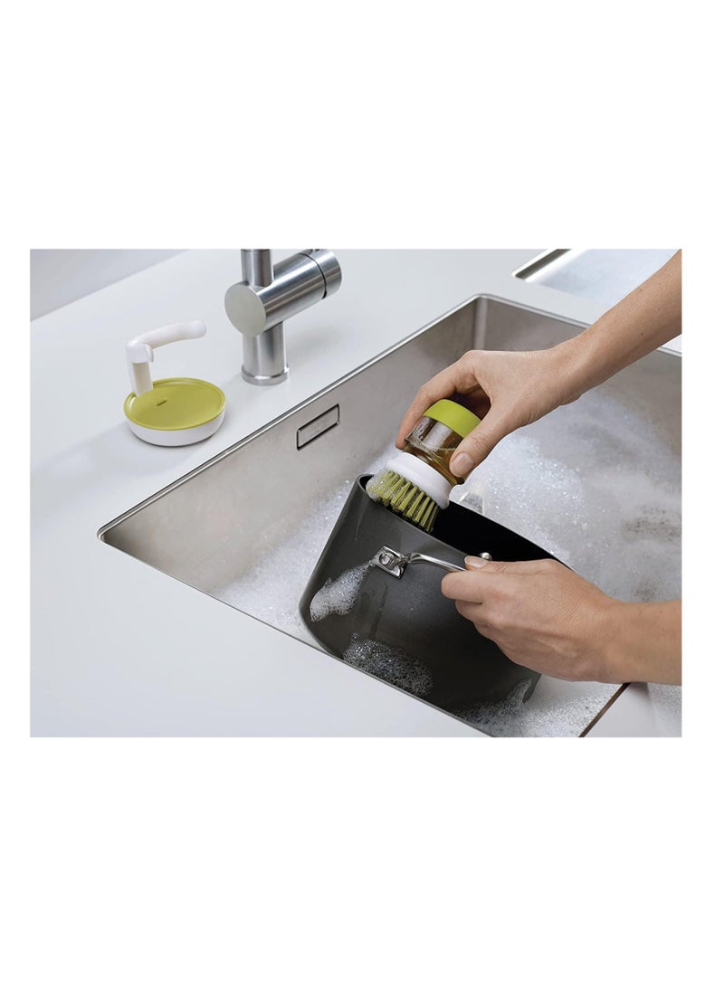 Mintcraft Soap Dispensing Dishwashing Pot Brush
