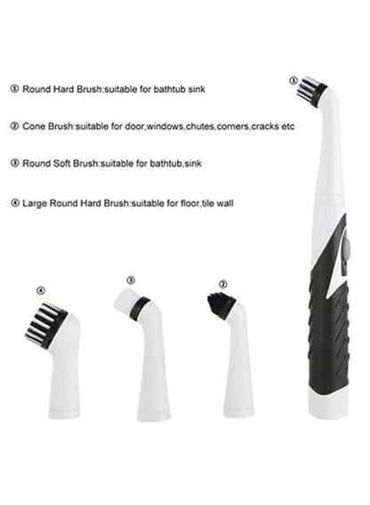 Battery Operated Cleaning Brush Set - Clean It