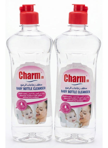 baby bottle, baby care, charmm, cleaner 500ml, dermatologically tested, every day, food oils, free skin, hypoallergenic, plant based, sensitive skin, toy cleaner, toy cleaner 500ml, type baby