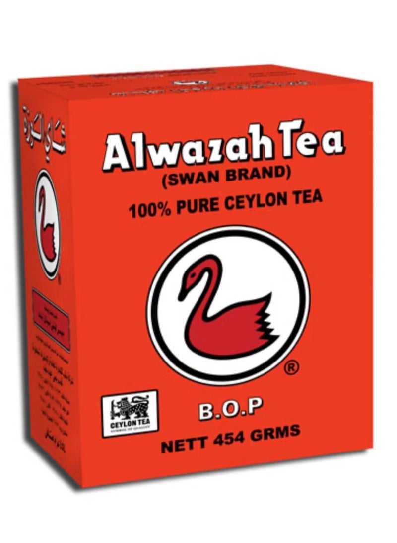 Alwazah Ceylon Tea Bop Packs 454 G