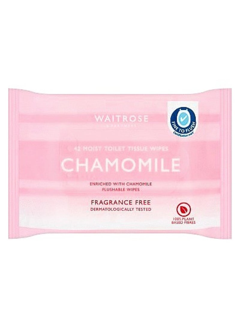 Moist Toilet Tissue Refill Chamomile - Waitrose & Partners