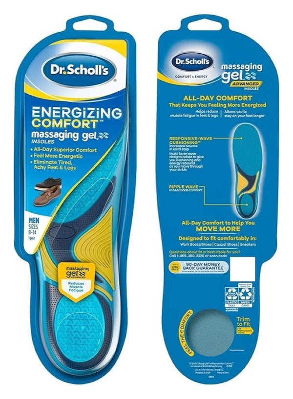 Dr. Scholl's Energizing Comfort Insoles for Men
