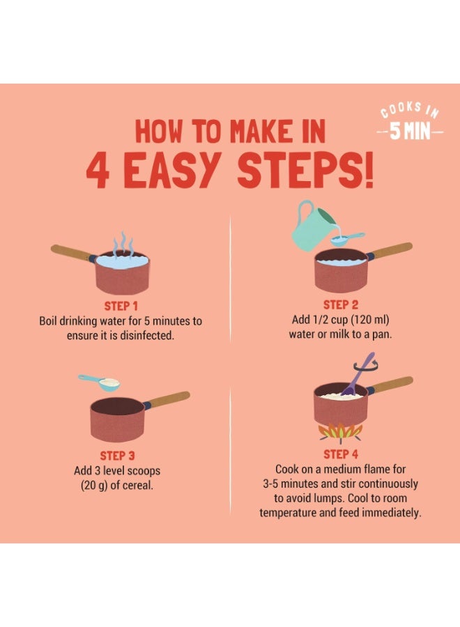 Nutritious Instant Ragi Cereal for Kids - Slurrp Farm