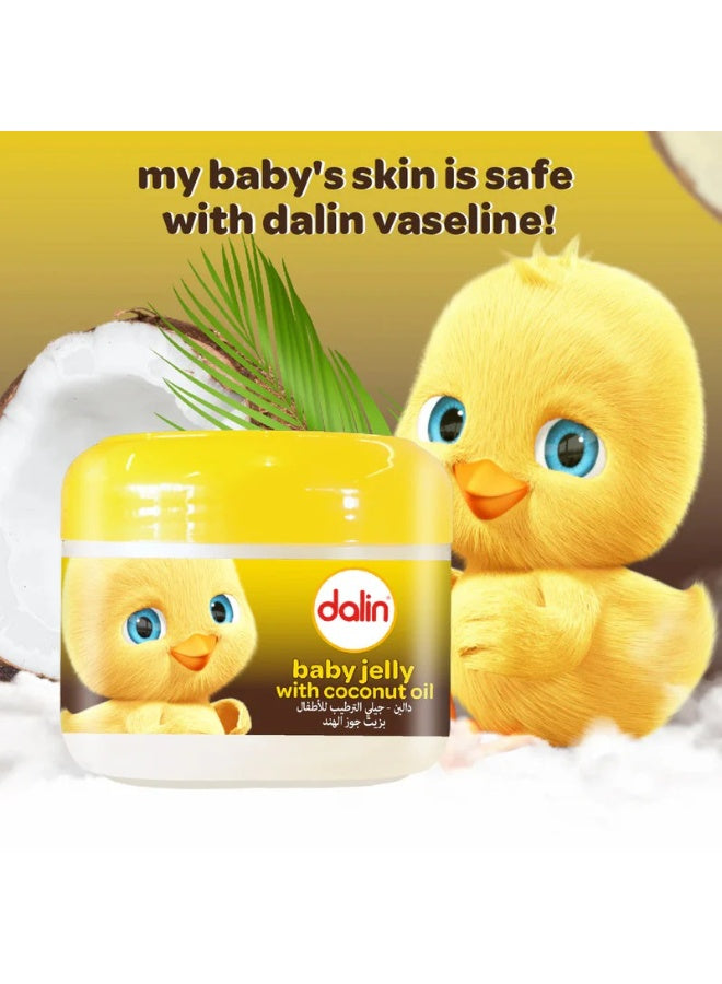 baby jelly, baby scent, coconut oil, cotton, dalin, dalin baby, dermatologically tested, hypoallergenic, loss key, minor skin, seed oil, sensitive skin, skin free, skin soft, water loss