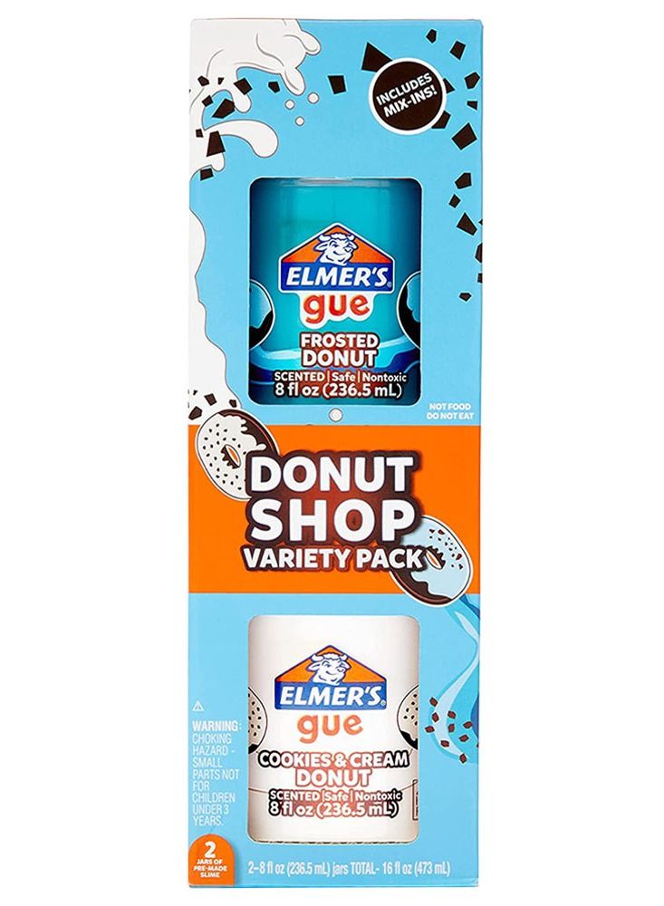 ELMER'S Gue Premade Slime Donut Shop 16 Oz