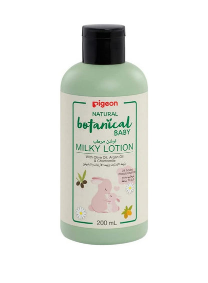 Pigeon Natural Botanical Baby Milky Lotion 200Ml