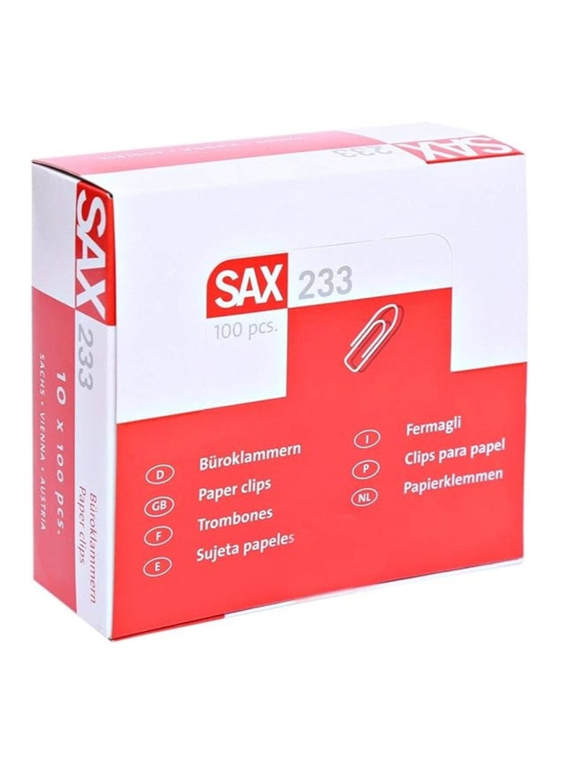 Sax Paper Clips 30 Mm - Premium Office Supplies