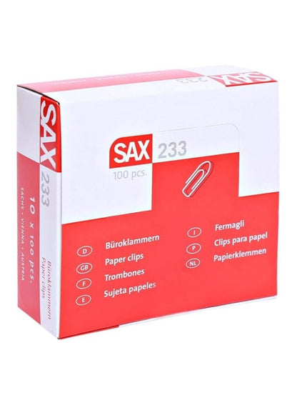 Sax Paper Clips 30 Mm - Premium Office Supplies