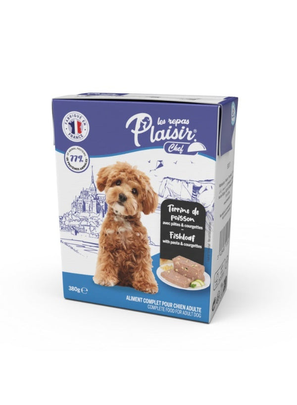 Les Repas Plaisir Fish Loaf Dog Food 380G