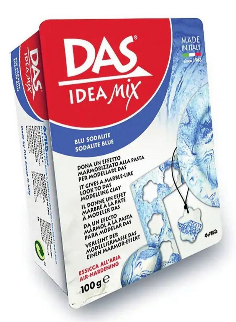 DAS Idea Mix Air Drying Clay 100g Blue