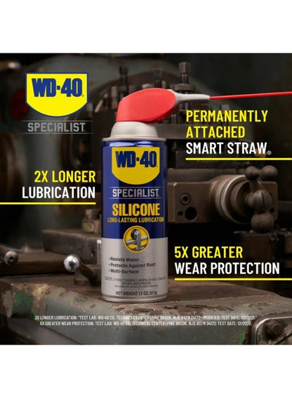 WD40 Water Resistant Silicone Lubricant Smart Straw 311G